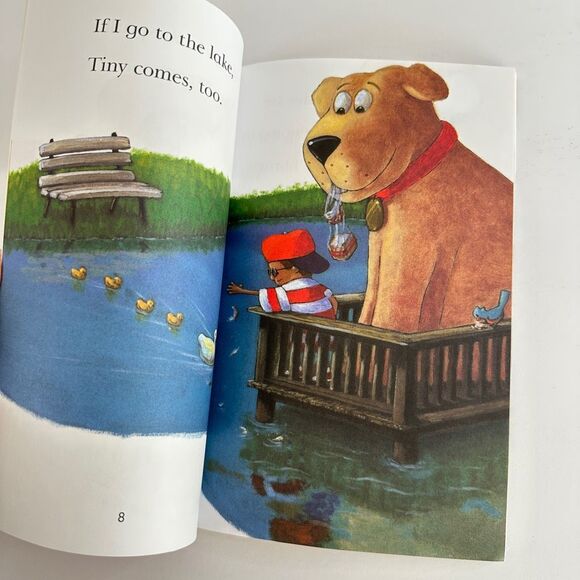 2/$6 Tiny Goes to the Library book by Cari Meister, Penguin Young Reader (Paperb - Picture 4 of 9